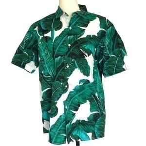 NWT SSLR Hawaiian Shirts Floral Short Sleeve Button Down Shirts Size M